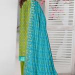 Seraphic Neno Kari Lawn with Katwork Dupatta – Design 5