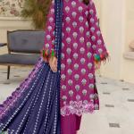 Seraphic Neno Kari Lawn with Katwork Dupatta – Design 8