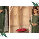Momina's Olive Green DESIGN-04 Vol-03