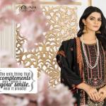 Momina's Stitched Paper Cotton BLACK