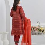 Copper Cotton Suit Haseen Ehsas