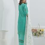 Ferozi Cotton Suit Haseen Ehsas